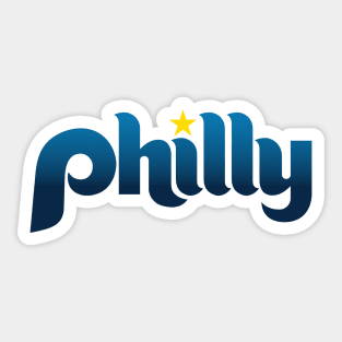 Philadelphia City Baseball "Philly" Connect Sticker
